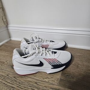 Nike Air Zoom GT Cut Academy USA  White Red Blue Shoes Mens Size 10.5